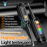 AC25-250V Berührungsloser Spannungsprüfer Stift Induktion Digital Power Detector Bleistift Intelligenter elektrischer Schraubendreher Sondenschaltung